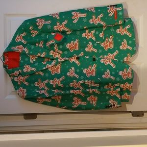 Men's shinesty gingerbread ninja Christmas suit